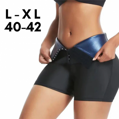 🩳🔥Short Faja Sauna L-XL (Talla 40-42) | Reduce Medidas y Moldea tu Cuerpo